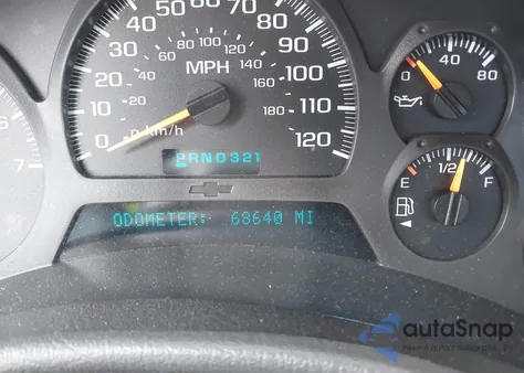 2003 Chevrolet Trailblazer Ltz из США, поврежденный, VIN 1GNDS13S132100395